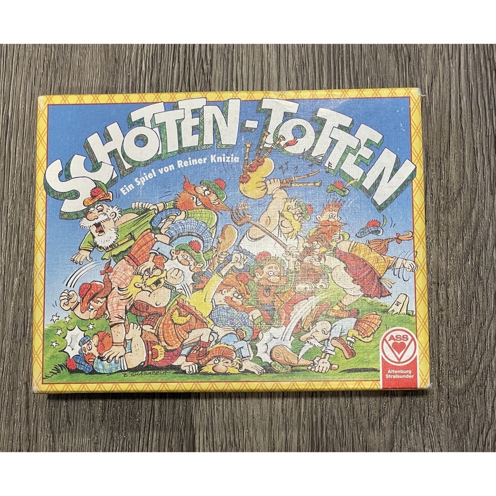 Schotten-Totten Card Game Reiner Knizia ASS Altenburger 1999 Edition 2 Player